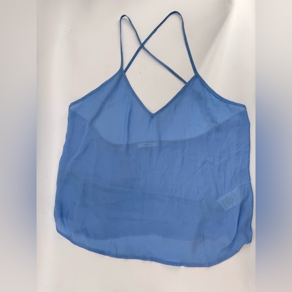 Talula Blue Tank Top Large